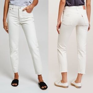 NWT Levi’s Vintage Wedgie Fit Jeans In Chalk White